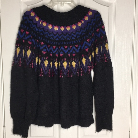 FINAL MARKDOWN LADIES’ NWOT Time and Tru Fair Isle Sweater (XXL) - Picture 12 of 12